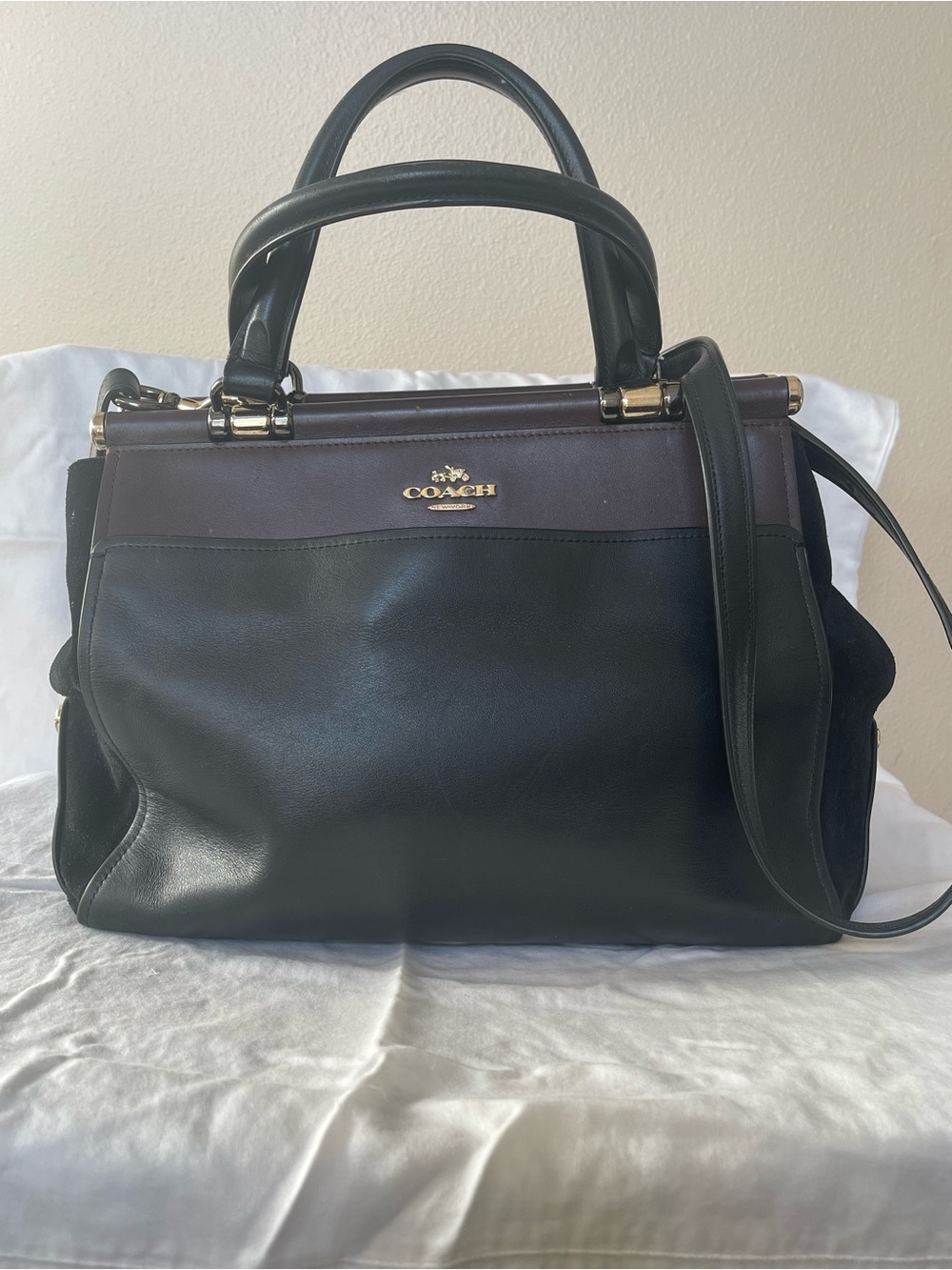 Coach Women's Leather Shoulder Bag Selena Gomez Limited Edition 24109 Used